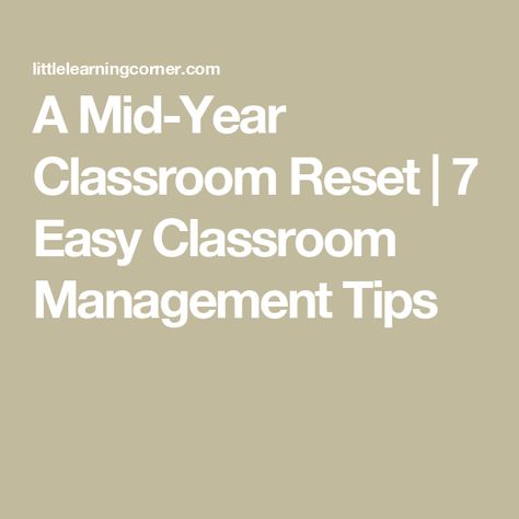 A Mid-Year Classroom Reset | 7 Easy Classroom Management Tips Individual Behavior Management System, Positive Reinforcement In The Classroom, Individual Behavior Management, Classroom Norms, Middle School Classroom Management, Classroom Management Ideas, March Math, Behavior Management System, Effective Classroom Management