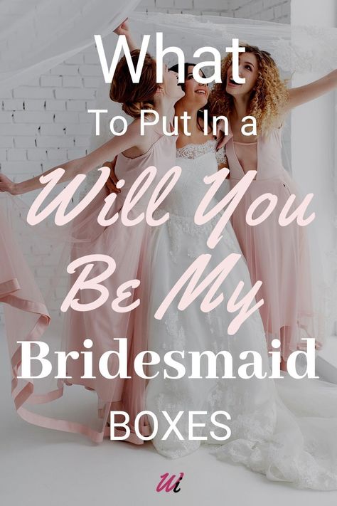 If you're Looking for great gift ideas for your Will You Be My Bridesmaid proposal boxes you should read my blog post. Get creative and fill your Bridesmaid Proposal Boxes amazing with excessive stuff. Finde what are the best super thoughtful gifts for your Maid of honor proposal. Pamper your bridesmaids and MOH with Edible Gifts, Raise a Toast, Jewellery,Hair Accessories, and personal Useful favors Gifts. #willyoubemybridesmaidideas #willyoubemybridesmaidgifts Gift Ideas For Asking Bridesmaids, Bridal Proposal Ideas Asking Bridesmaids, Gift Ideas To Ask Bridesmaids, What To Put In Maid Of Honor Proposal Boxes, Gifts For Asking Bridesmaids Cute Ideas, Gifts For Matron Of Honor, Bridesmaid Proposal Budget, Gift Idea For Bridesmaids, What To Include In Bridesmaid Proposal