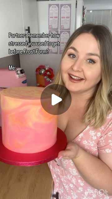 Frost Form® on Instagram: "Are you even a cake decorator if you haven’t had a Meltdown over a cake? 😅  Get Frost Form on www.frostform.com to make your life easier   Video by @pinkaliciouscakes" Frost Form, Decorator Frosting, Icing Frosting, Cake Decorator, Easy Video, Diy Cake, Frosting, Cake Decorating, Make Your