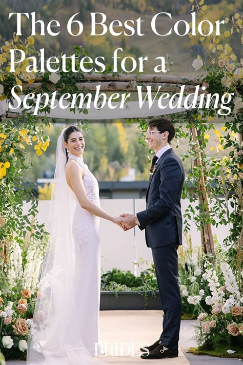 Color Scheme For September Wedding, Wedding Colors For September Weddings, Best September Wedding Colors, Wedding Color Schemes September Colour Palettes, Wedding Colors September Colour Palettes, Wedding Color September, Wedding Color Schemes For September, Best Wedding Theme Colors, Unpopular Wedding Colors