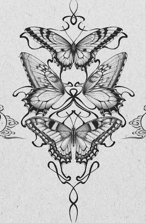 Luna Moth Sleeve Tattoo, Tattoo Ideas Insects, Moth Wing Back Tattoo, Half Moth Half Butterfly Tattoo, Japanese Butterfly Tattoo, Art Deco Tattoo, Small Dragon Tattoos, Medieval Tattoo, Throat Tattoo