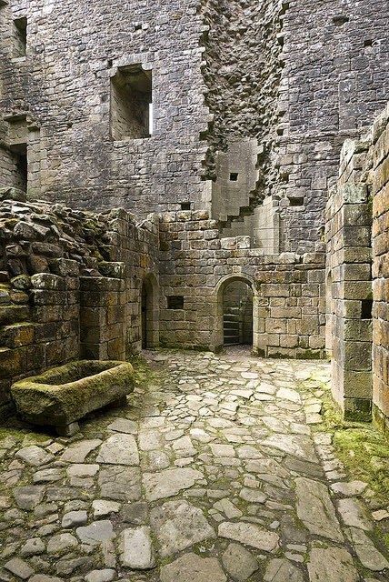 Hermitage Castle, Scotland | Destinations Planet #castles #fantasy #inspiration Hermitage Castle, Stone Floors, Castle Scotland, Famous Castles, Abandoned Castles, Scotland Castles, Scottish Castles, Castle Ruins, Beautiful Castles