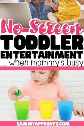 It's so hard to keep up with a toddler when you are trying to cook, clean, or run your work at home business. Love these no screen activities for keeping little ones entertained while your busy. #positiveparenting #parenting #momlife #toddlers #toddleractivities #toddler #toddlermom #2yearold #2yearsold #3yearold #parentingtips #parenthood Toddler Entertainment, Aktiviti Kanak-kanak, Grandparenting, Toddler Snacks, Before Baby, Parenting Toddlers, Toddler Mom, Toddler Play, Busy Toddler