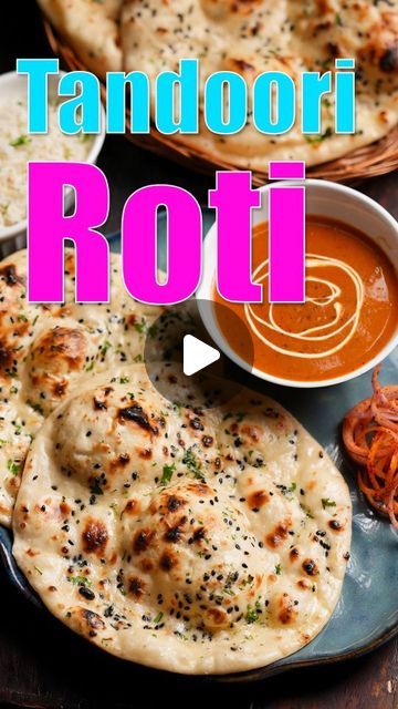 Maida Recipes, Tandoori Roti, Roti Recipe, How To Make Dough, Muslin Cloth, Tastemade Recipes, Vegetarian Snacks Recipes, Black Sesame Seeds, Powder Recipe