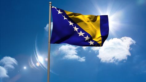 Bosnia and Herzegovina Bih Bosnia And Herzegovina Flag, Bosnia And Herzegovina Flag, Bosnia Flag, Rectangle Body Shape Outfits, Herzegovina Flag, Rectangle Body Shape, Dark Wallpaper Iphone, Flags Of The World, The Flag