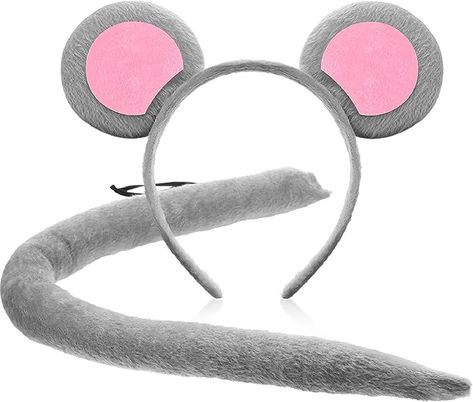 Costume Party Decorations, Three Blind Mice, Wolf Costume, Mouse Costume, Mickey Y Minnie, Mouse Ears Headband, Costume Themes, Cute Headbands, Halloween Costumes College