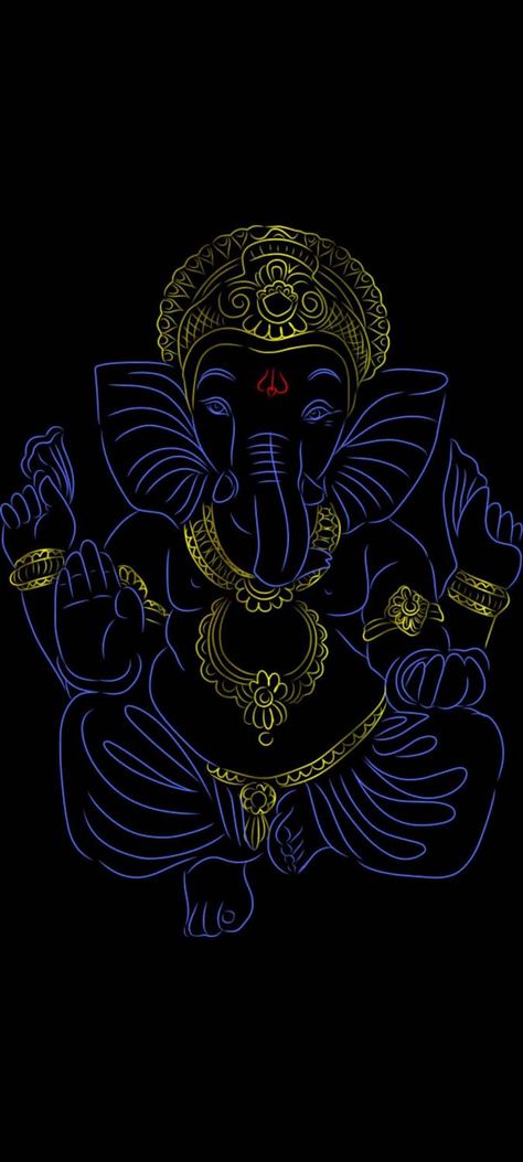 Ganesha IPhone Wallpaper HD - IPhone Wallpapers : iPhone Wallpapers Ganesha Art Illustration, Iphone Wallpapers Hd, Om Art, Album Artwork Cover Art, Hanuman Hd Wallpaper, Iphone Wallpaper Hd, Decent Wallpapers, Wallpapers Ipad, Naruto Sketch Drawing