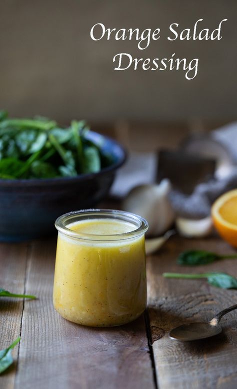 Orange Salad Dressing w. Shallots | Luci's Morsels. This winter salad dressing is easy and delicious. It only takes 5 minutes to throw together and is a great fresh citrus recipe. #LMrecipes #orange #salad #healthy #dressing Winter Salad Dressing, Orange Salad Dressing, Citrus Salad Dressing, Mandarin Orange Salad, Shallot Recipes, Healthy Dressing, Orange Vinaigrette, Citrus Recipes, Citrus Salad