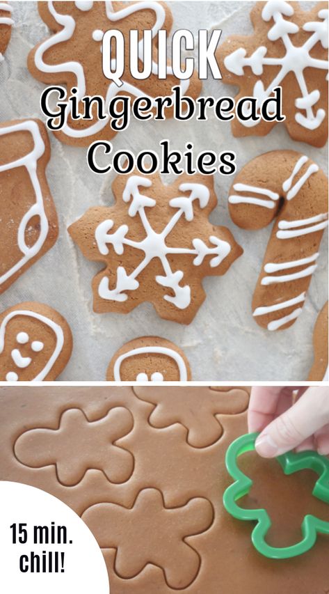 Quick Gingerbread Cookies, Gingerbread Cookie Dough Recipe, Crispy Gingerbread Cookies, Christmas Munchies, Diy Gingerbread Cookies, Icing For Gingerbread Cookies, Easy Gingerbread Cookie Recipe, Best Gingerbread Cookie Recipe, Food Relationship