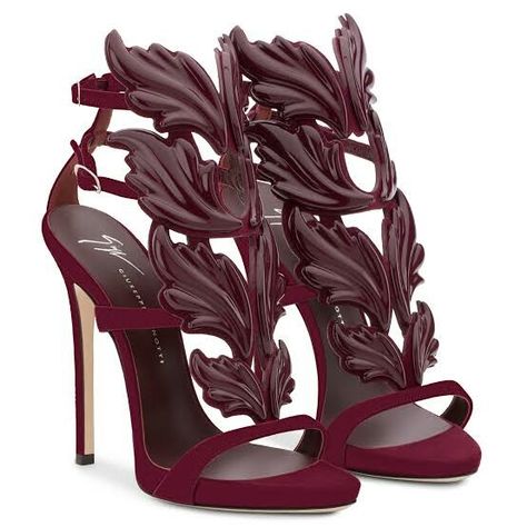 Clubbing Shoes, Skin Peel, Red Wedding Shoes, Velvet High Heels, Velvet Sandals, Cruel Summer, Giuseppe Zanotti Heels, Burgundy Shoes, Zanotti Shoes