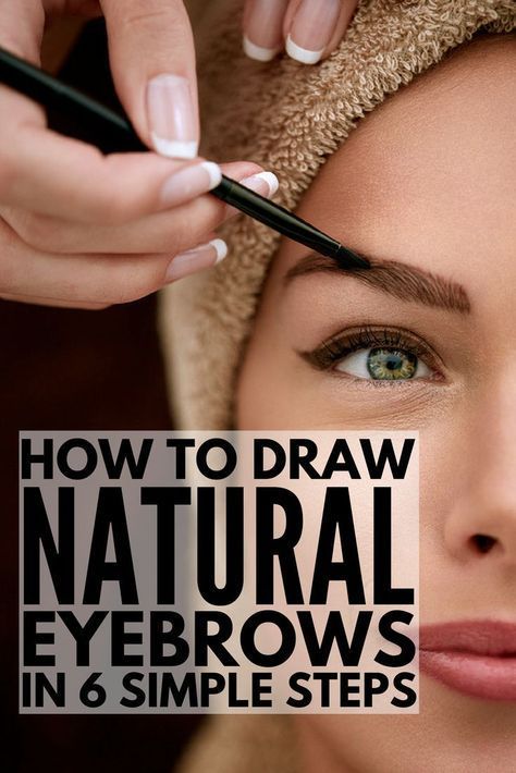 How to Draw Eyebrows Naturally | EASY! 6 step by step tutorials for beginners to teach you how to draw eyebrows using your makeup product of choice! Learn how to fill in your brows with pencil or eyeshadow, learn the secret to getting perfect arches with concealer, and discover the best brow powder and brow products for blondes and brunettes! #eyebrows #eyebrowshaping #brows #browshaping #makeup #makeuptips #beauty #beautytips Draw Eyebrows, Brow Products, Eyebrow Makeup Tips, How To Draw Eyebrows, Brow Powder, Natural Eyebrows, Makeup Product, Best Eyebrow Products, Eyebrow Tutorial