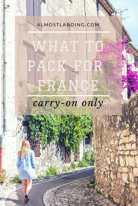 What To Pack For France, France Packing List, Travel Light Packing, International Travel Essentials, Printable Packing List, Travel Photography Europe, Carry On Packing, Travel Pack, Bordeaux France