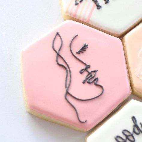 Esthetician Cookies Decorated, Hairstylist Cookies Decorated, Women’s Day Cookies, Salon Cookies Decorated, Botox Cookies Decorated, Woman Birthday Cookies, Esthetician Cookies, Spa Cookies Decorated, Womens Day Cookies