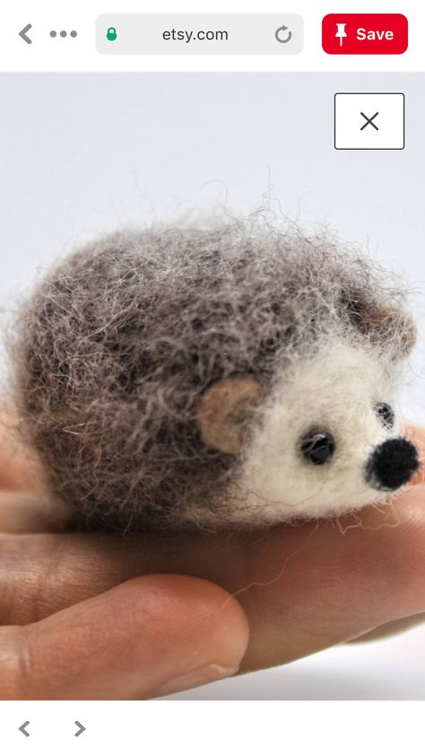 Needle Felted Hedgehog Tutorial, Needle Felted Dolphin, Easy Felted Animals, Needle Felt Elephant, Felting Animals Easy, Needle Felt Beginner, Needle Felt Sheep, Easy Needle Felting Ideas For Beginners, Needle Felted Hedgehog