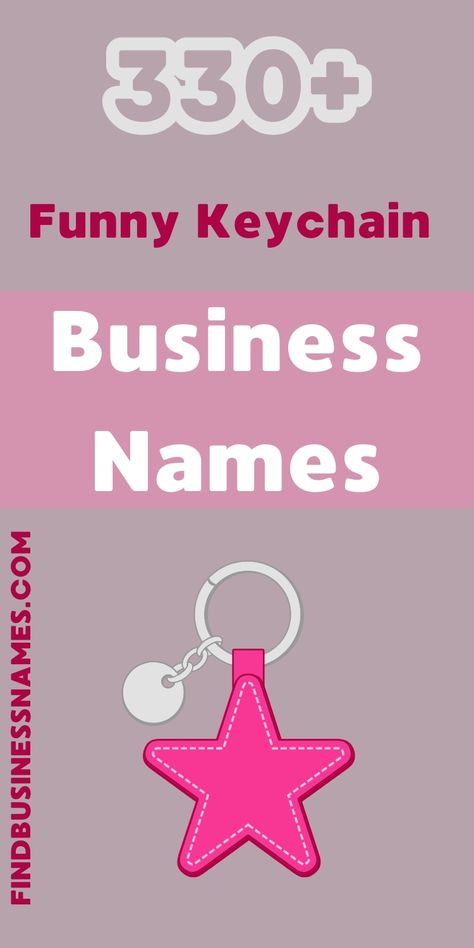 Need a chuckle? Check out these hilarious funny keychain business names that'll make you smile! 

Perfect for sparking creativity and adding a touch of humor to your brand. 

#funnykeychainbusinessnames Funny Business Names, Cute Business Names, Keychain Business, Shop Name Ideas, Funny Keychain, Attract Customers, Hilarious Funny, How To Attract Customers, You Smile