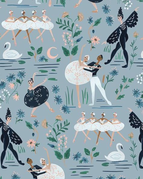 Ballet Wallpaper, Ballet Illustration, January Art, Logo Online Shop, Planner Art, Christmas Fairy, Blowout Sale, At Midnight, Christmas Illustration