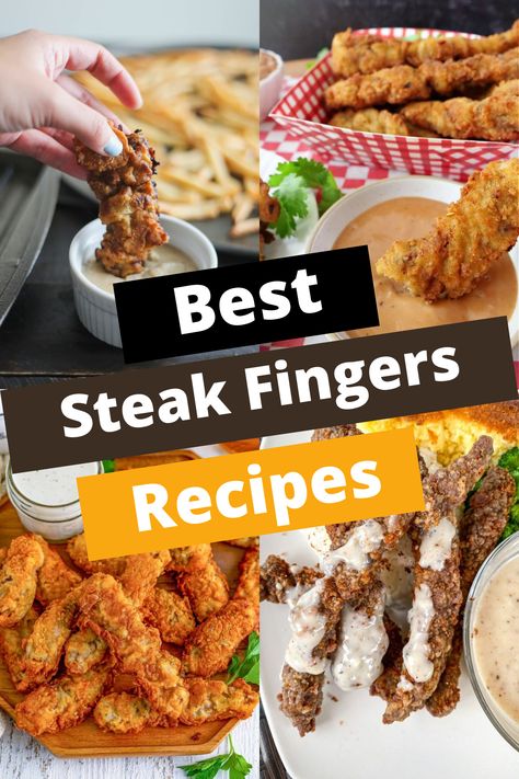 TOP 15 STEAK FINGER RECIPES FOR CRISPY PERFECTION Homemade Steak Fingers, Finger Steaks Recipe Easy, Steakums Recipe Ideas, Petite Steak Recipes, Steak Strips Dinner Ideas, Finger Steaks Recipe, Steak Fingers Recipe, Finger Steaks, Minute Steak Recipes