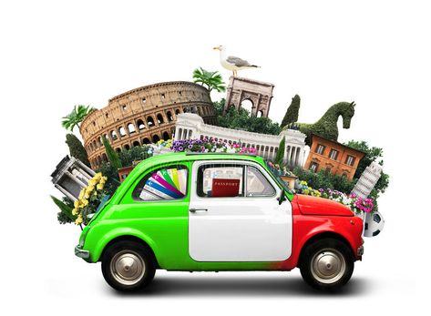 Italian For Beginners, Driving In Italy, Basic Vocabulary, Italian Party, Italy Logo, Italian Humor, Fiat Cars, Learn Italian, Learning Italian