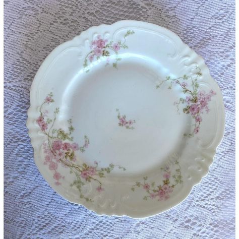 Vintage Plate Set, Pink Dinnerware, Steuben Glass, Franciscan Desert Rose, Scalloped Design, Vintage Dishware, Limoges China, Pretty Dishes, Glass Dinnerware