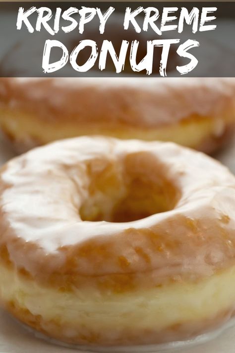 Crispy Creme Donut Recipe, Crispy Kreme Donuts Recipe, Yeast Doughnuts Recipe, Crispy Cream Donuts Recipe Krispy Kreme, Winchells Donuts Recipe, American Donuts Recipe, Dutchie Donut Recipe, Donut Toppings Recipes, Krispy Cream Donuts Recipe