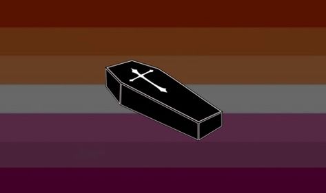 Goth Lesbian Flag, Goth Lesbian Wallpaper, Goth Lesbian, Sara Core, Aesthetic Goth, Lgbt Flag, Lesbian Flag, Lesbian Art, Old Soul