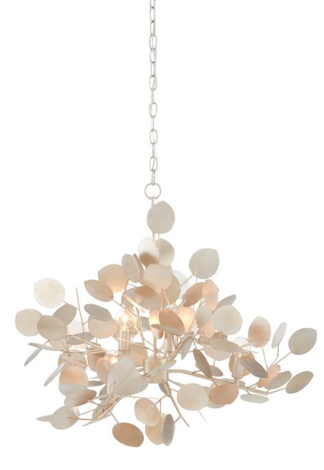 Lunaria Chandelier | Currey and Company Sarah Price, Modern Farmhouse Chandelier, Shell Chandelier, Rectangular Chandelier, Silver Chandelier, Small Chandelier, Chandelier Lighting Fixtures, Large Chandeliers, The Glow