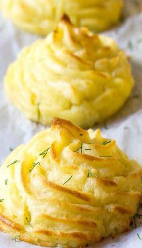 The Best Duchess Potatoes Dutchess Potatoes, Freezer Prep, Duchess Potatoes, Baked Mashed Potatoes, Prep Meals, A Spicy Perspective, Potato Sides, Potato Side Dishes, Xmas Food