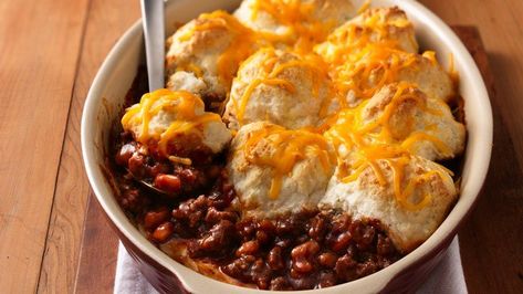 Cowboy Casserole Recipe, Cowboy Casserole, Betty Crocker Recipes, Bisquick Recipes, Dinner With Ground Beef, Ground Beef Casserole, Breaking In, Beef Casserole, Beef Dinner