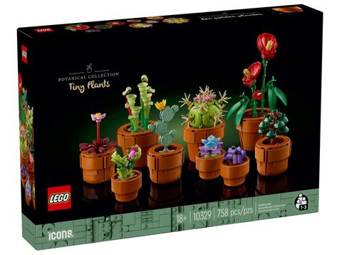 Lego Botanical, Construction Lego, Cactus Planta, Shop Lego, Projects For Adults, Lego Builder, Lego Super Mario, Lego Minecraft, Tiny Plants