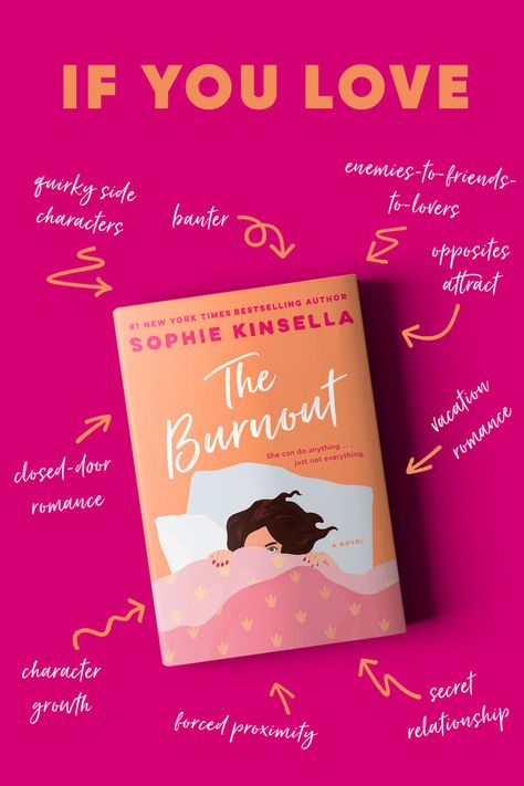 The Burnout Sophie Kinsella, Rom Com Book Recs, Rom Com Books To Read, Best Rom Com Books, Book Suggestions Reading Lists, Clean Romance Books, Romcom Books, Sophie Kinsella, Fiction Books Worth Reading