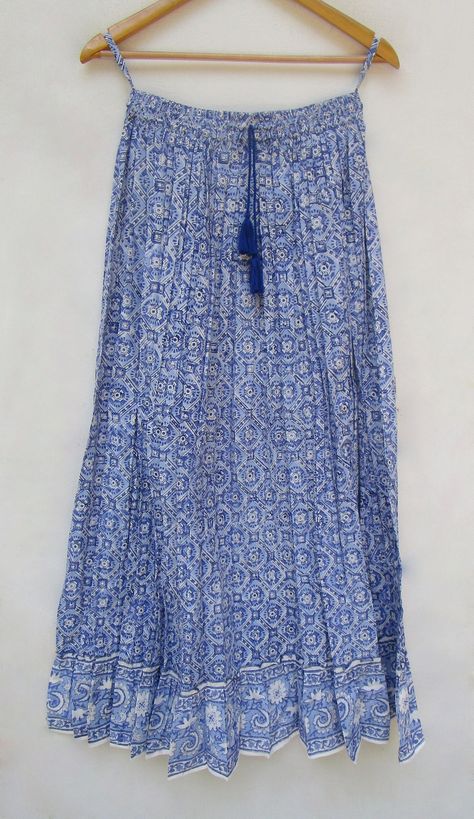 "ITEM DESCRIPTION ethnic vintage look bohemian summer maxi skirts - broomstick style long summer maxi skirts Material: 100% cotton cambric soft crinkled fabric Length: - 38 inch long Waist :-28.00 inch full (14 inch half) 28 inch relaxed can stretch up to 50 inch Size: free size (fit to all) PRODUCT NAME: - Long Women Maxi skirts Ladies Vintage Long skirts Company Return Policy: Please write for more information to my email directly CHOOSE \"ASK SELLER QUESTION \" payment policy:- we accepts pay Long Maxi Skirts Summer, Summer Skirts Long, Long Summer Skirts, Summer Long Skirts, Maxi Skirt Summer, Summer Maxi Skirt, Long Cotton Skirt, Crinkled Fabric, Maxi Skirts Summer