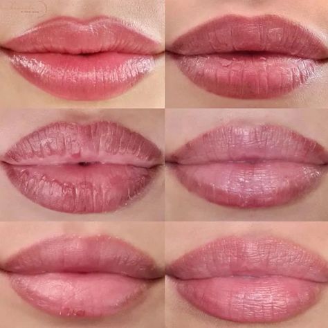 Tatto Lips, Cosmetic Lip Tattoo, Lip Color Tattoo, Tattoo Healing Process, Lip Healing, Lip Permanent Makeup, Permanente Make-up, Permanent Lipstick, Color Healing