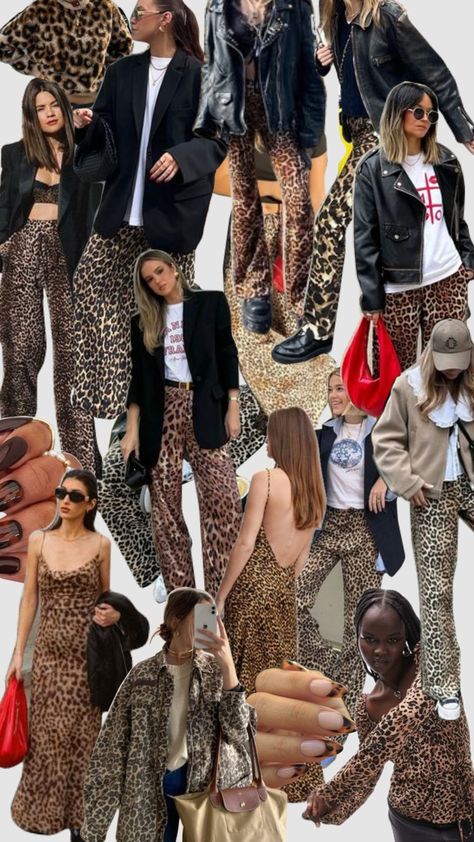 Animal Print Bachelorette Party Outfits, Animal Print Party Outfits, Bachelorette Outfit Themes, Collage Animals, Inspo Looks, Animal Print Party, Leopard Outfits, Animal Print Outfits, Bachelorette Party Outfit