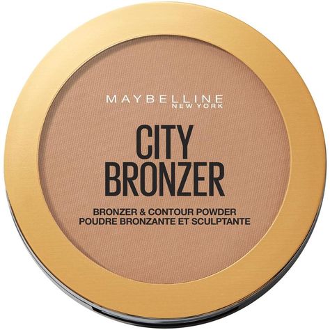 Create a naturally bronzed and softly contoured look with Maybelline's City Bronzer - Bronzer & Contour Powder. Maybelline City Bronzer, Contour Powder, Benefit Hoola, Beauty Essence, Essence Cosmetics, Beauty Products Drugstore, Maybelline New York, Powder Makeup, Mascara Lashes