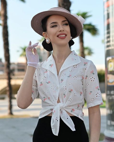 Cherry season 🍒 Stunning @barinovael wearing our broderie anglaise cotton cherry blouse and mini pink straw hat 🤍 . #couturefashion #elegantstyle #sophistication #summervibes #frenchstyle #stylealafrancaise #parisiennestyle #classicstyle #quietluxury #femininefashion #femininestyle #feminineenergy #sustainablefashion Cherry Blouse, Parisienne Style, Cherry Season, Mini Pink, Couture Outfits, Feminine Energy, Straw Hat, Feminine Style, Couture Fashion