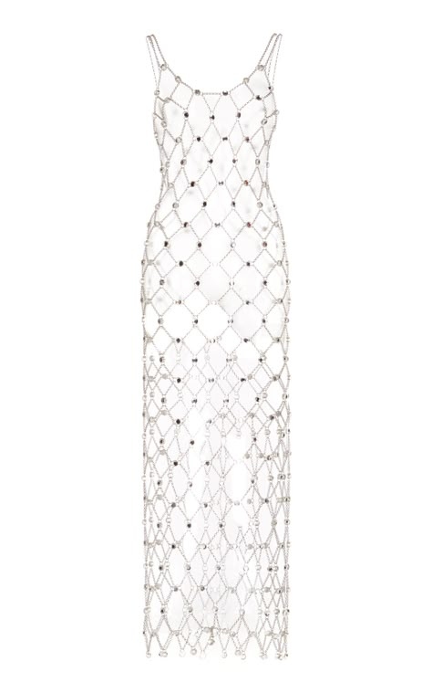 Embellished Chainmail Midi Dress by PACO RABANNE for Preorder on Moda Operandi Paco Rabanne, Fashion Logo, 2000s Fashion, 80s Fashion, Mode Inspiration, All About Fashion, 90s Fashion, Moda Operandi, Look Fashion