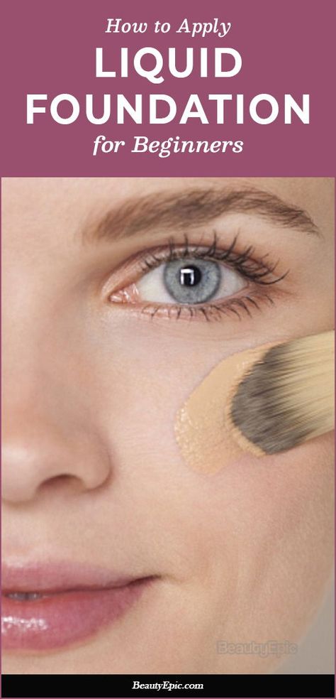 Liquid foundation plays the biggest role in building a natural flawless skin having an immense admirable look. How To Apply Il Makiage Foundation, Liquid Foundation Application, How To Use Foundation, Foundation Tutorials, Foundation Tips, Makeup Tips For Older Women, Makeup Order, How To Apply Concealer, Foundation Application