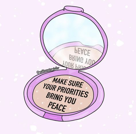 Mirror Notes Self Love, Prioritize Your Peace Of Mind, Mirror Quotes Reflection Beauty, Mirror Affirmations Beauty, Body Positivity Quote Mirror, Body Positive Quotes, Spiritual Journals, Vision Board Affirmations, Illustration Quotes