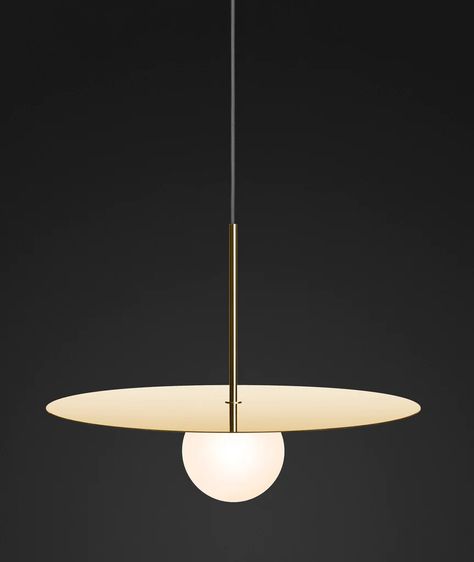 Bola Disc Pendant Lamp - More Options – BEAM Hallway Pendant Lighting, Circle Pendant Light, Minimal Dining, Table Pendant Light, Beam Design, Artistic Lighting, Round Pendant Light, Indian Creek, Pendant Lamp Design