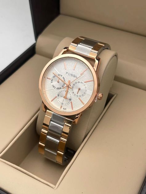 Fossil Ladies watch all Crono working 1050/-₹ Free shipping!....⁰sd73 Fossil Watches Women, Vintage Watches Women, Watches Women, Fossil Watches, Women's Watch, Ladies Watch, Michael Kors Watch, Vintage Watches, Fossil