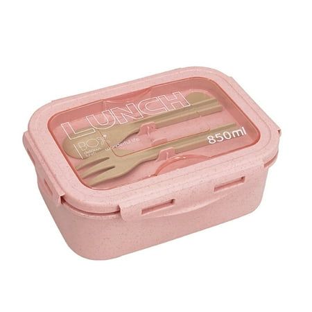 Description: There is a four-sided buckle design for this lunch box, and it has a built-in silicone sealing ring, which is airtight and leak-proof. Equipped with tableware, it can be stored on the cover for easy use. Featuring a compartmentalized design, this lunch box will not string together meals. With its large capacity, it can easily hold the food needed for lunch and can be heated in a microwave oven, which is very convenient. It is made of high-quality PP and PS material. The length of this product is 18.3cm, the width is 13cm and the height is 6.8cm. It is suitable for home, dormitory, office, school, company and so on. Item Name: Lunch Box Material: PP, PS Features: Leak-proof, Easy to Clean, Divided Design Size Details: L: 18.3cm/7.2", W: 13cm/5.12", H: 6.8cm/2.68"(Approx.) Notes Lunch Box Aesthetic, Lunch Boxes For School, Lunch Box Cute, Pink Lunch Box, Heated Lunch Box, Preppy School Supplies, Cute Lunch Boxes, Fruit Lunch, Lunch Box Containers