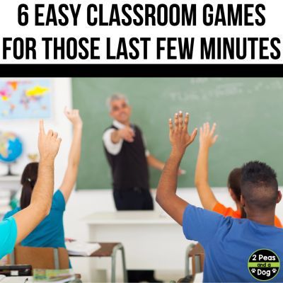 Try these six easy classroom games for those times when you have a few minutes left of class. Fun Grammar Activities For Middle School, Middle School Class Games, Fun English Games For Middle School, Academic Games For Middle School, Homeroom Activities Middle School, Middle School Review Games, Middle School Games Classroom, Middle School Classroom Games, Easy Classroom Games