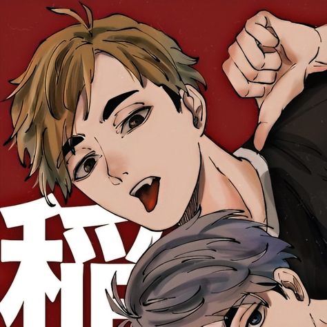 Miya Twins × Suna Osamu And Atsumu Matching Icons, Naoyuki Miya, Pfp Matching Haikyuu, Osasuna Matching Icons, Suna X Osamu Matching Icons, Haikyuu Trio Pfp, Haikyuu Matching Pfp For 3 People, Pfp Matching Three, Kenma Matching Pfp