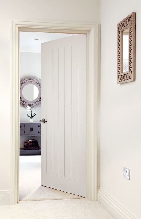 Two Panel Doors, Fire Doors Internal, White Interior Doors, Interior Door Styles, White Internal Doors, Fire Rated Doors, Cottage Door, Panel Interior Doors, Fire Door