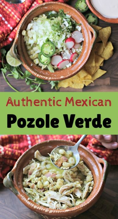 If you love our Pozole Rojo recipe, then you will want to try this Pozole Verde recipe. The preparation is similar, but there are some important differences! Pozole Verde Recipe Pork, Pozole Rojo Recipe, Pozole Verde Recipe, Mexican Pozole, Verde Soup, Pork Posole, Latino Recipes, Posole Recipe, Pozole Verde