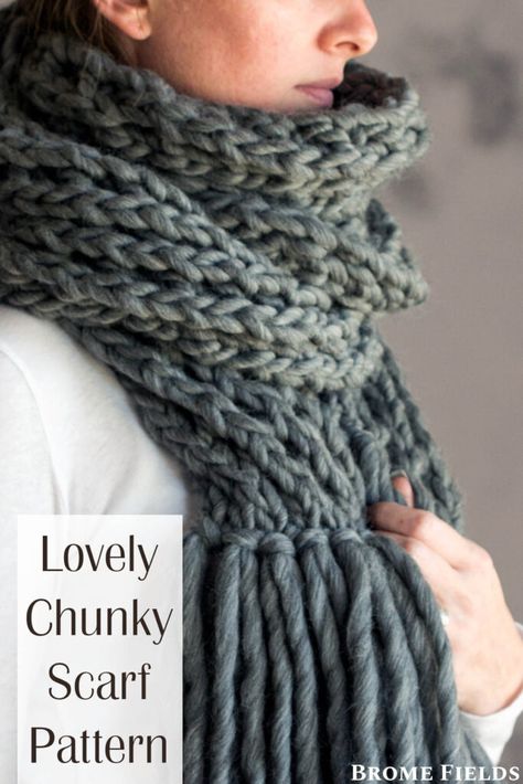 Chunky Knit Scarf Jumbo Yarn Scarf, Knitting Chunky Scarf, Knitting Stitches For Chunky Yarn, Super Bulky Knit Scarf Pattern Free, Super Chunky Scarf Crochet Pattern, Super Bulky Yarn Scarf, Knitted Cowl Scarves Scarf Patterns, Knit Chunky Scarf Patterns Free, Chunky Scarf Knit Pattern