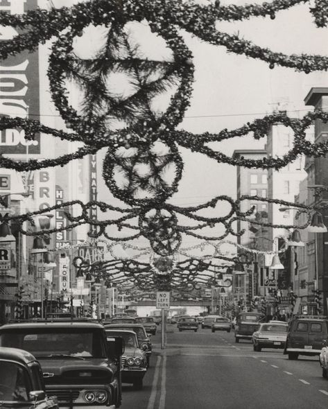 Pictures Of Cities, 1940s Christmas, Downtown Okc, Downtown Oklahoma City, City Christmas, Oklahoma History, Christmas Windows, Bells Christmas, Travel Oklahoma