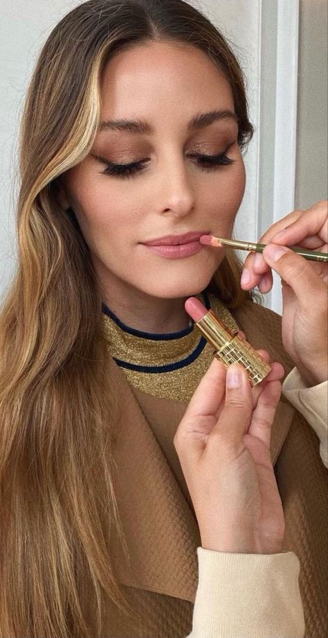 Olivia Palermo Makeup, Olivia Palermo Beauty, Olive Makeup, Olivia Palermo Hair, Arabic Makeup, Bronze Makeup, Olivia Palermo Style, Hair Color And Cut, Glam Looks