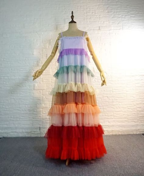 Cartipscrafts - Etsy Australia Plus Size Tutu, Upcycle Dress, Layered Tulle Dress, Tutu Party, Holiday Maxi Dress, Rainbow Tutu, Clothing Studio, Christmas Skirt, Resort Beach