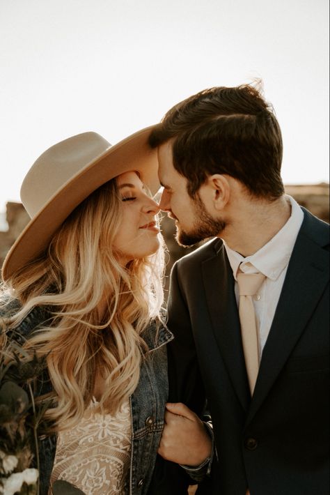 Boho wedding Boho bride Texas Wedding Texas bride Texas wedding Sunset Navy Boho hat Wedding Sunset, Wedding Photoshoot Poses, Boho Hat, Wedding Boho, Engagement Photo Inspiration, Engagement Portraits, Texas Wedding, Boho Bride, Couple Shoot